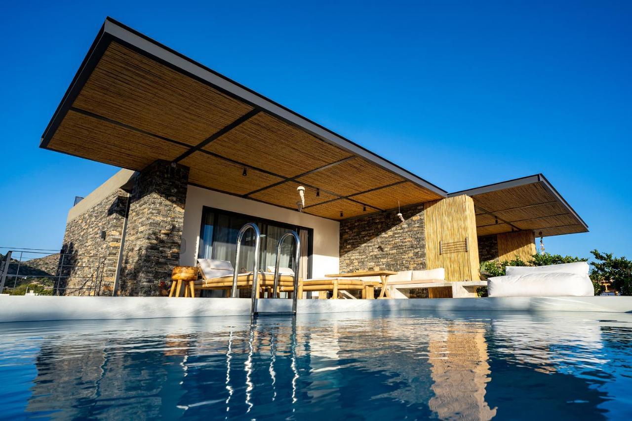 Akra Grammeno Beachfront Villas Palaiochora Exterior photo