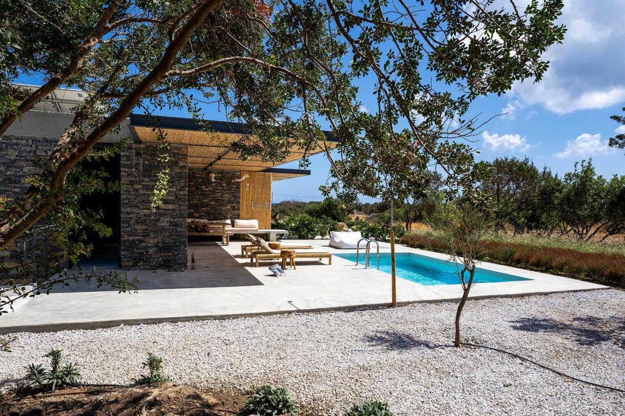 Akra Grammeno Beachfront Villas Palaiochora Exterior photo