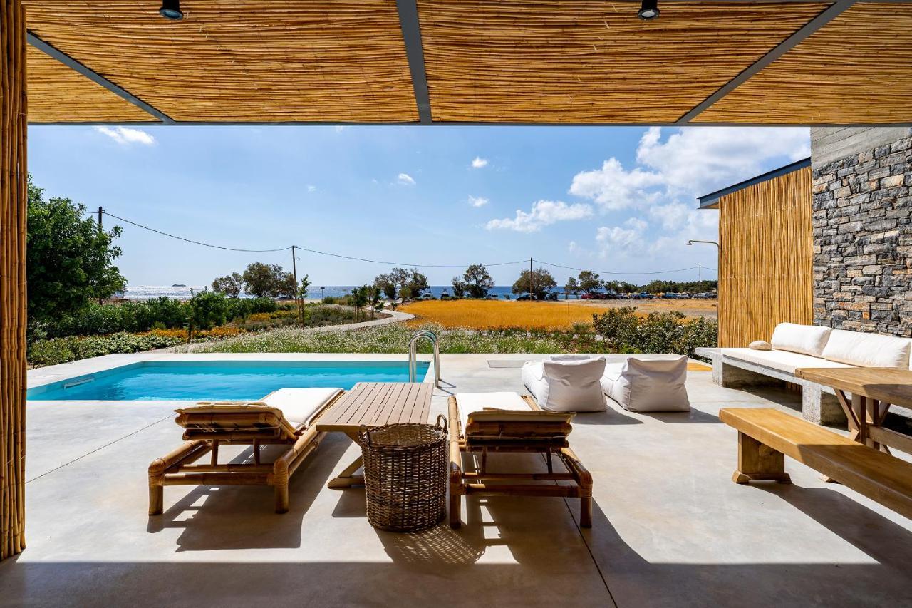 Akra Grammeno Beachfront Villas Palaiochora Exterior photo