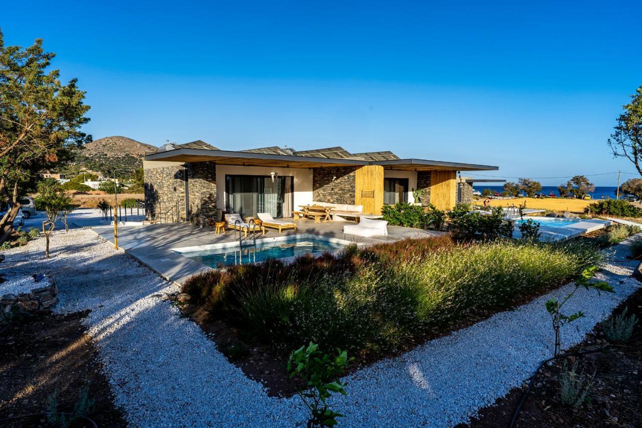 Akra Grammeno Beachfront Villas Palaiochora Exterior photo