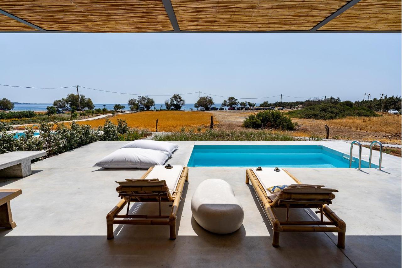 Akra Grammeno Beachfront Villas Palaiochora Exterior photo
