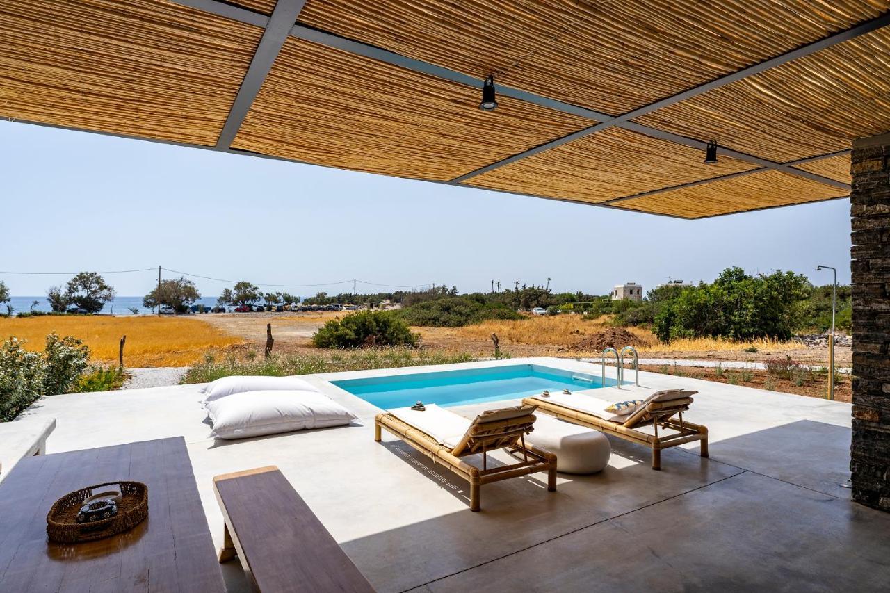 Akra Grammeno Beachfront Villas Palaiochora Exterior photo
