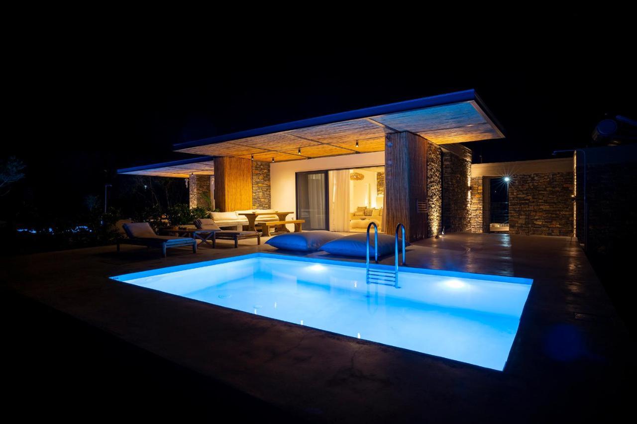 Akra Grammeno Beachfront Villas Palaiochora Exterior photo