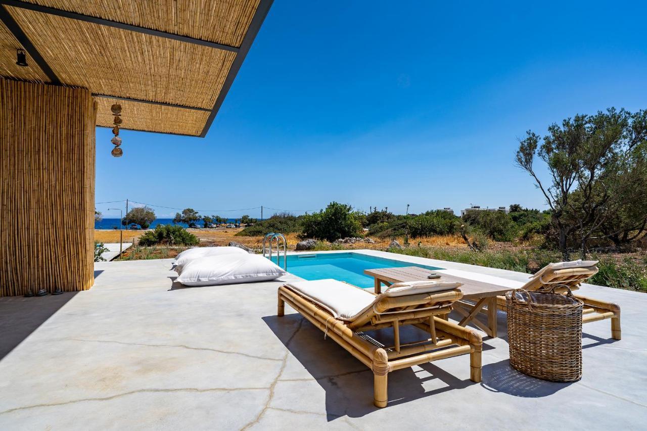 Akra Grammeno Beachfront Villas Palaiochora Exterior photo