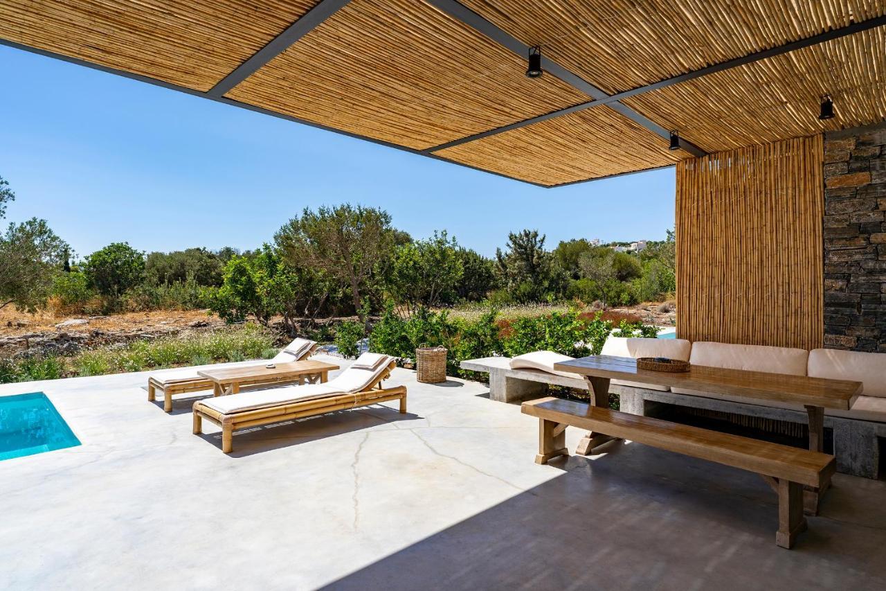 Akra Grammeno Beachfront Villas Palaiochora Exterior photo