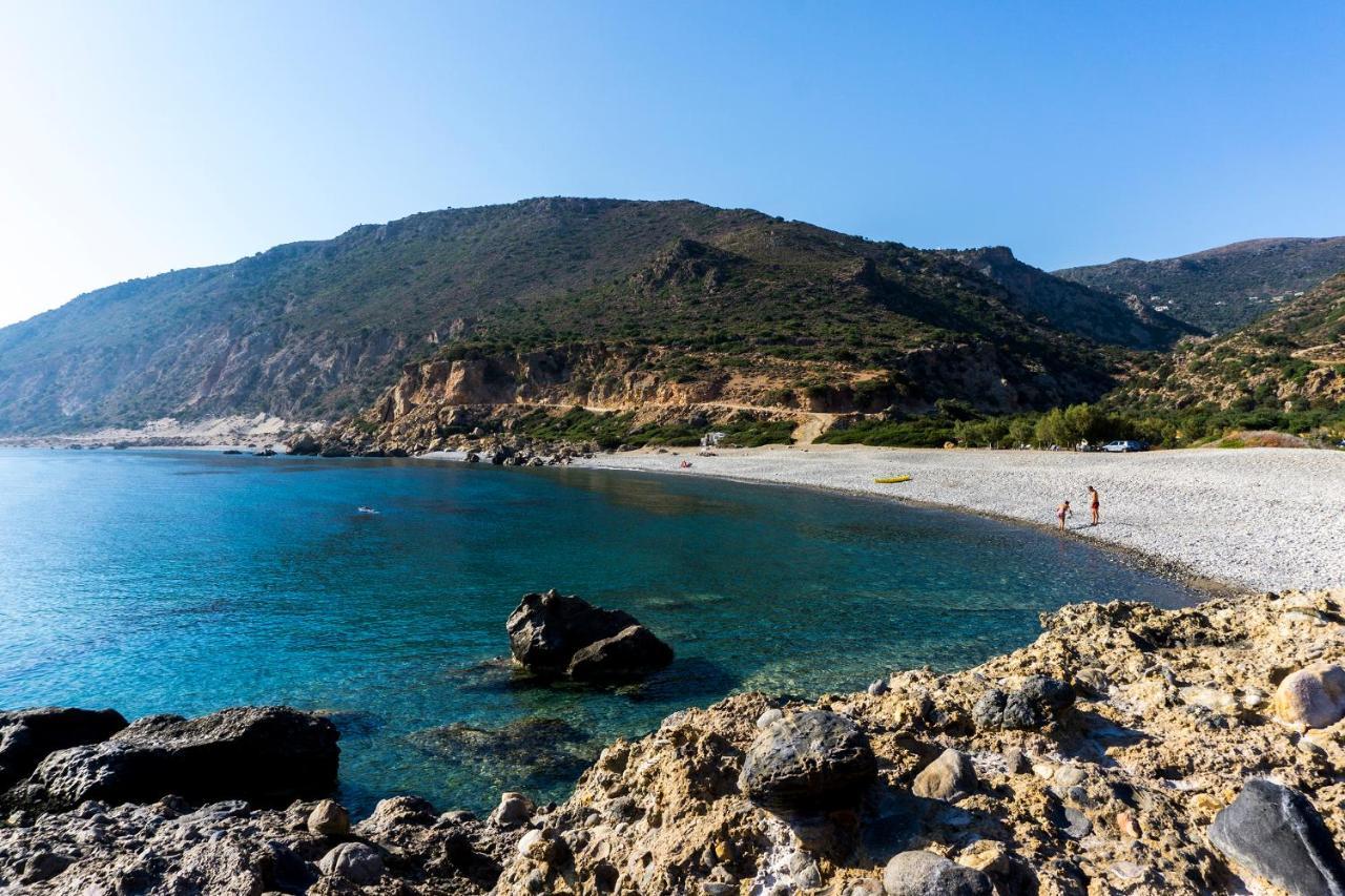 Akra Grammeno Beachfront Villas Palaiochora Exterior photo