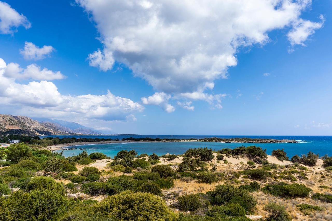 Akra Grammeno Beachfront Villas Palaiochora Exterior photo