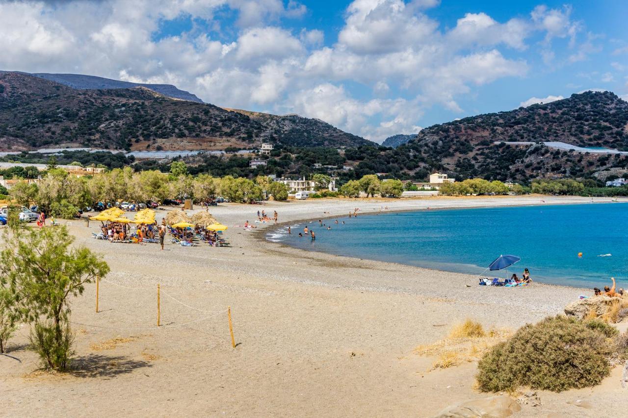 Akra Grammeno Beachfront Villas Palaiochora Exterior photo